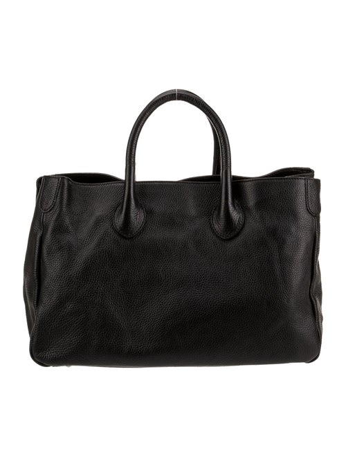 Mark and Graham Leather Top Handle Bag