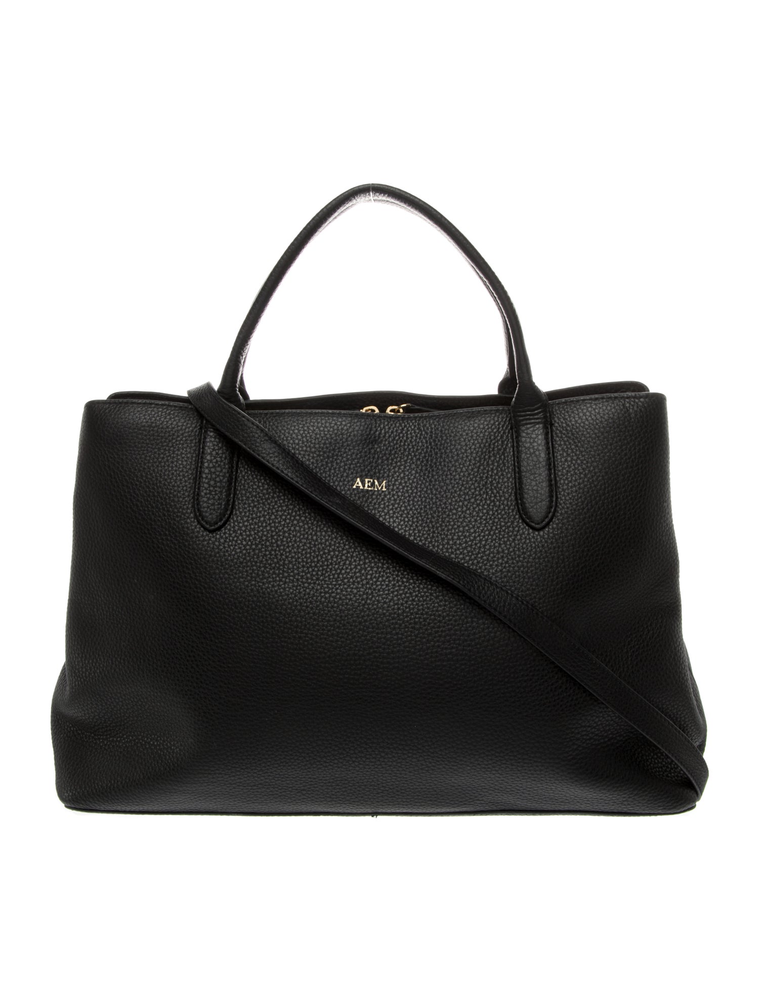 Mark and Graham Leather Top Handle Bag