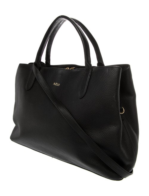 Mark and Graham Leather Top Handle Bag