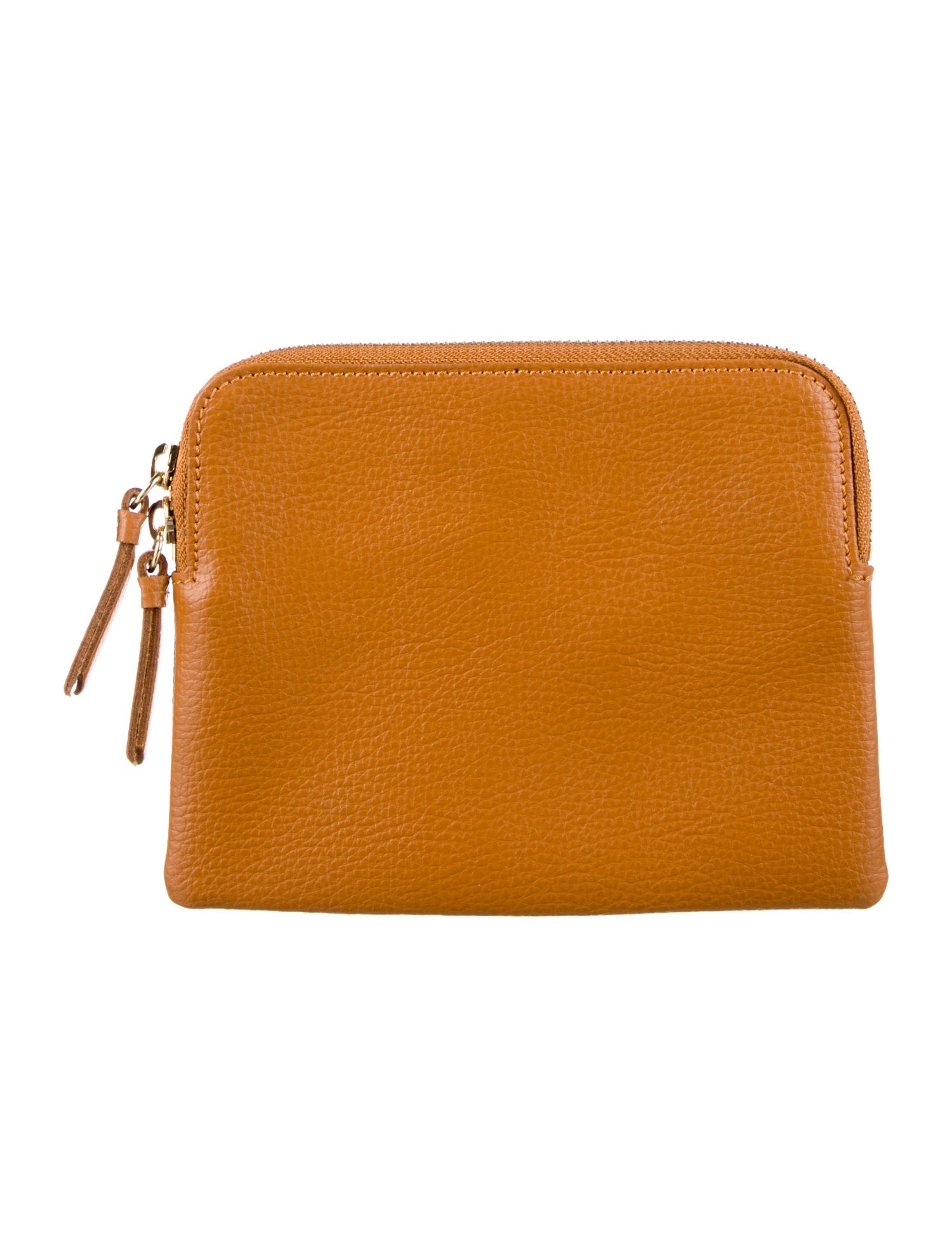 Mark and Graham Leather Cosmetic Bag