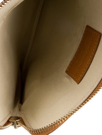 Mark and Graham Leather Cosmetic Bag