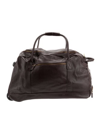 Mark and Graham Leather Weekender Bag