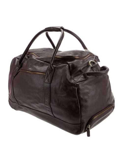 Mark and Graham Leather Weekender Bag