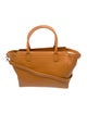 Mark and Graham Leather Top Handle Bag