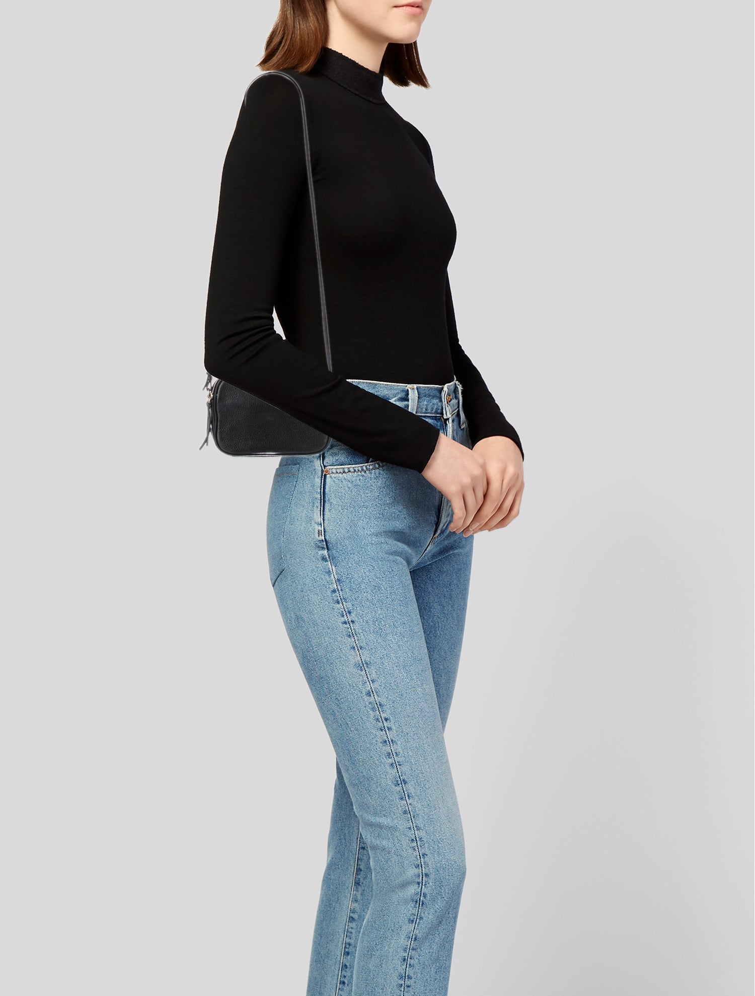 Mark and Graham Leather Crossbody Bag