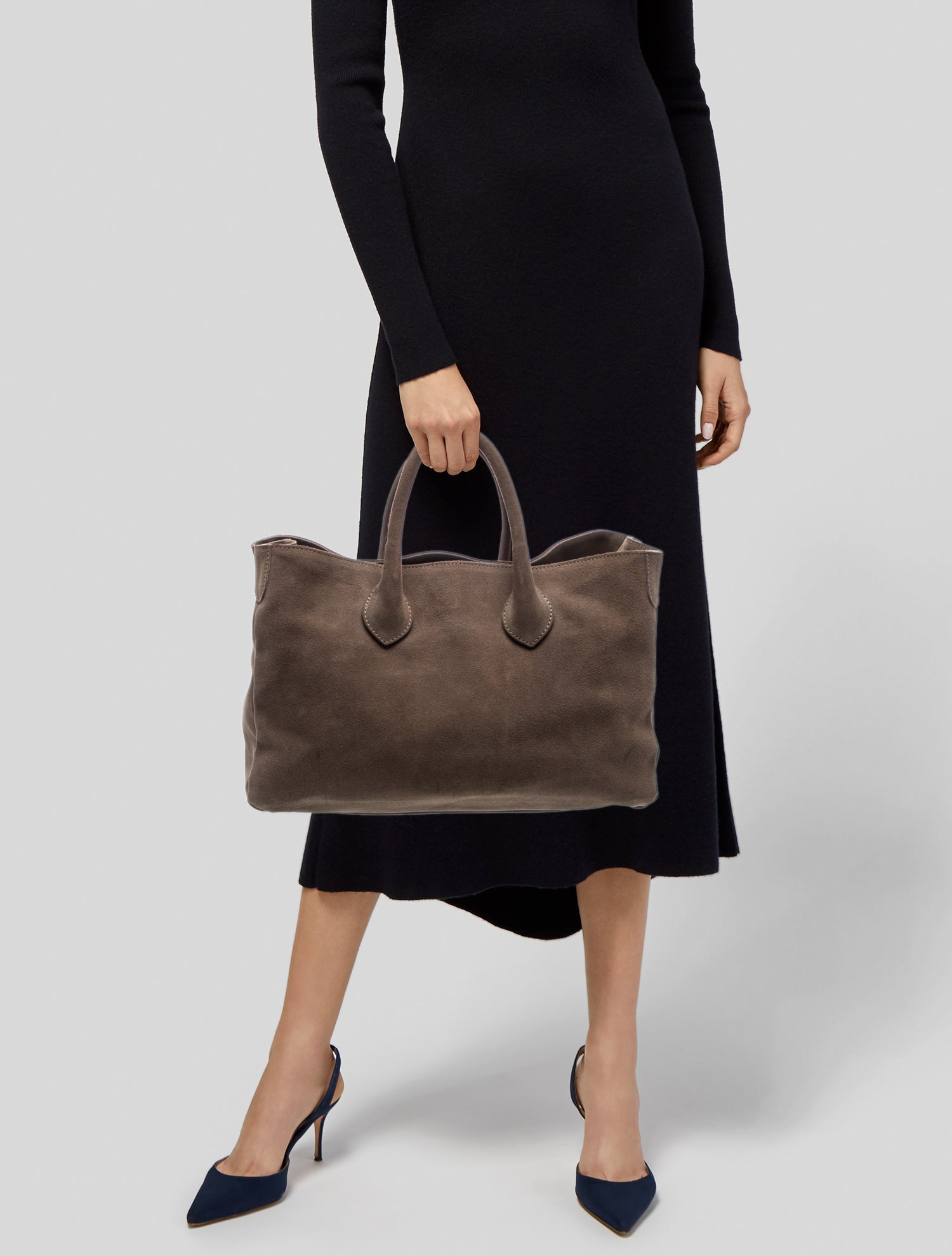 Mark and Graham Suede Weekender Bag