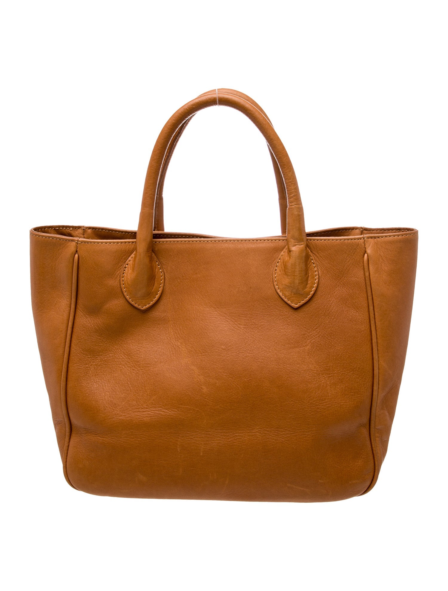 Mark and Graham Leather Top Handle Bag