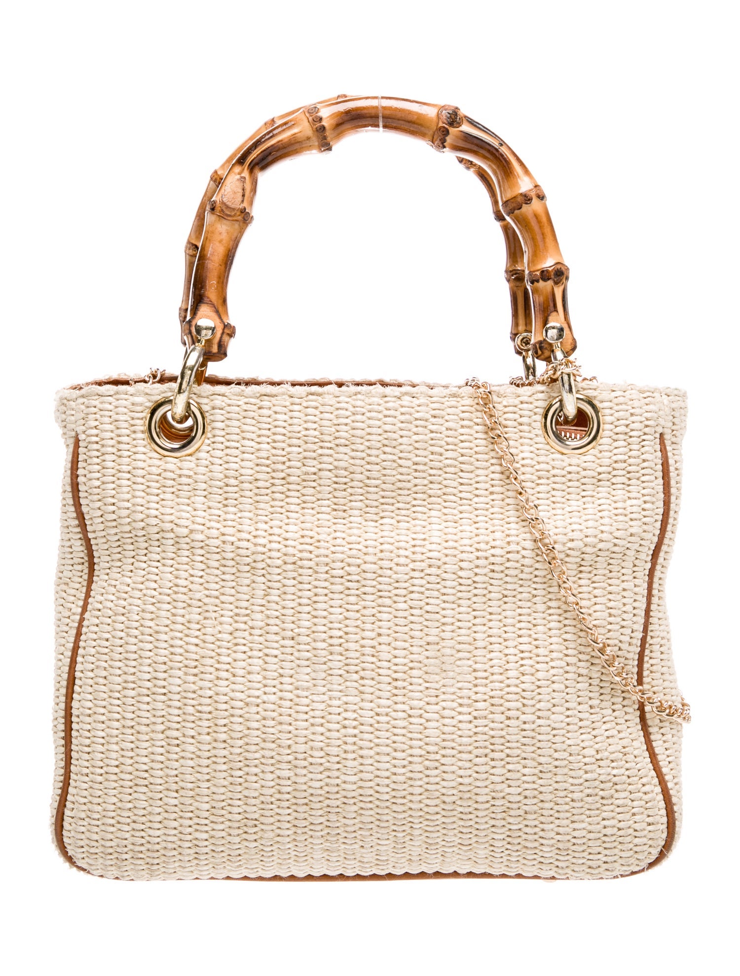 Mark and Graham Raffia Shoulder Bag