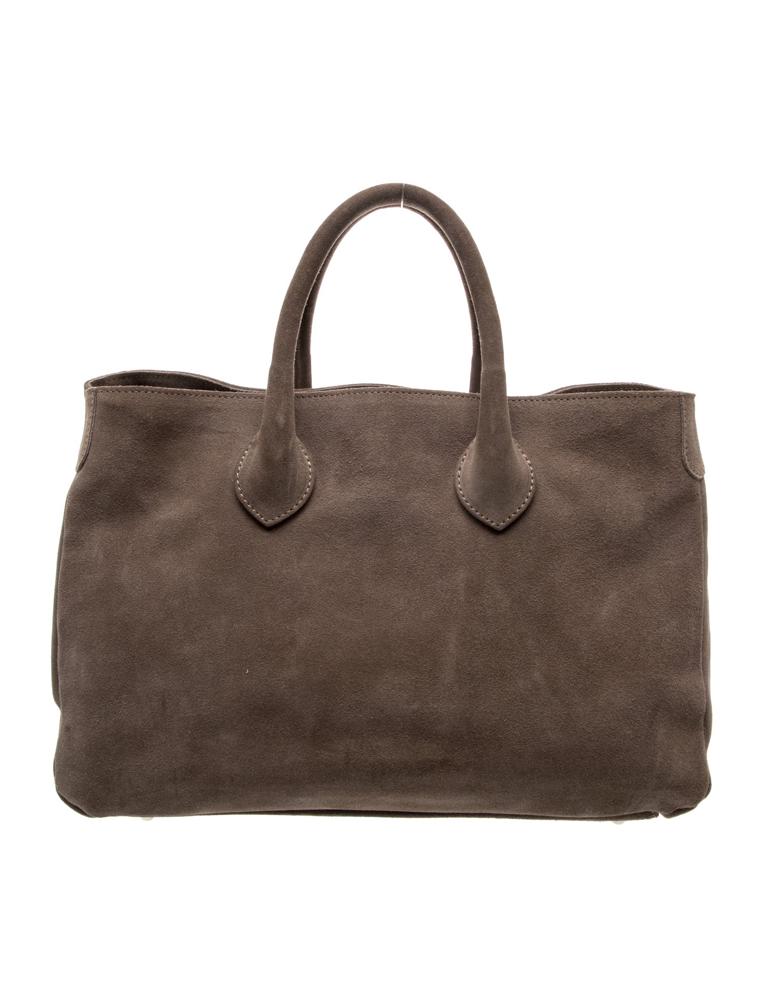 Mark and Graham Suede Top Handle Bag