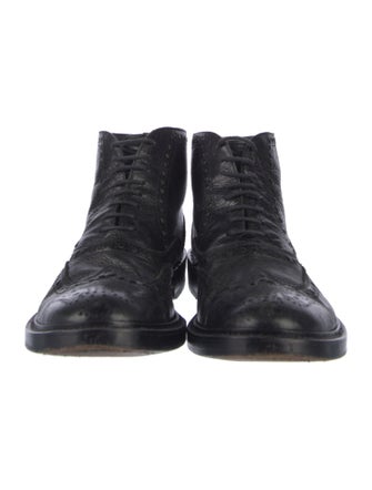 Antonio Maurizi Leather Lace-Up Boots