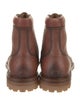 Antonio Maurizi Leather Combat Boots