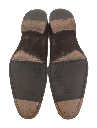 Antonio Maurizi Leather Lasercut Accents Chelsea Boots