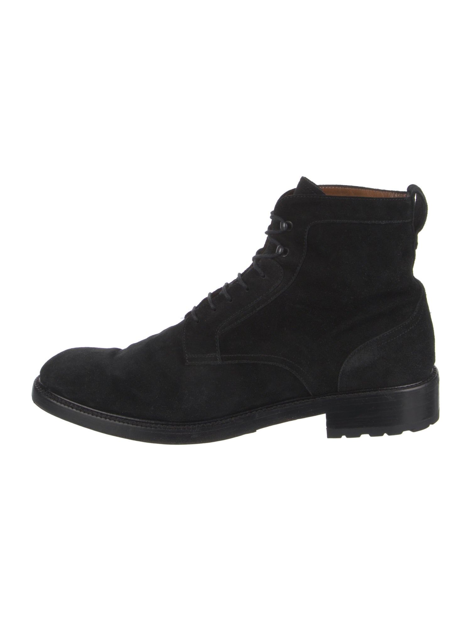 Antonio Maurizi Suede Lace-Up Boots