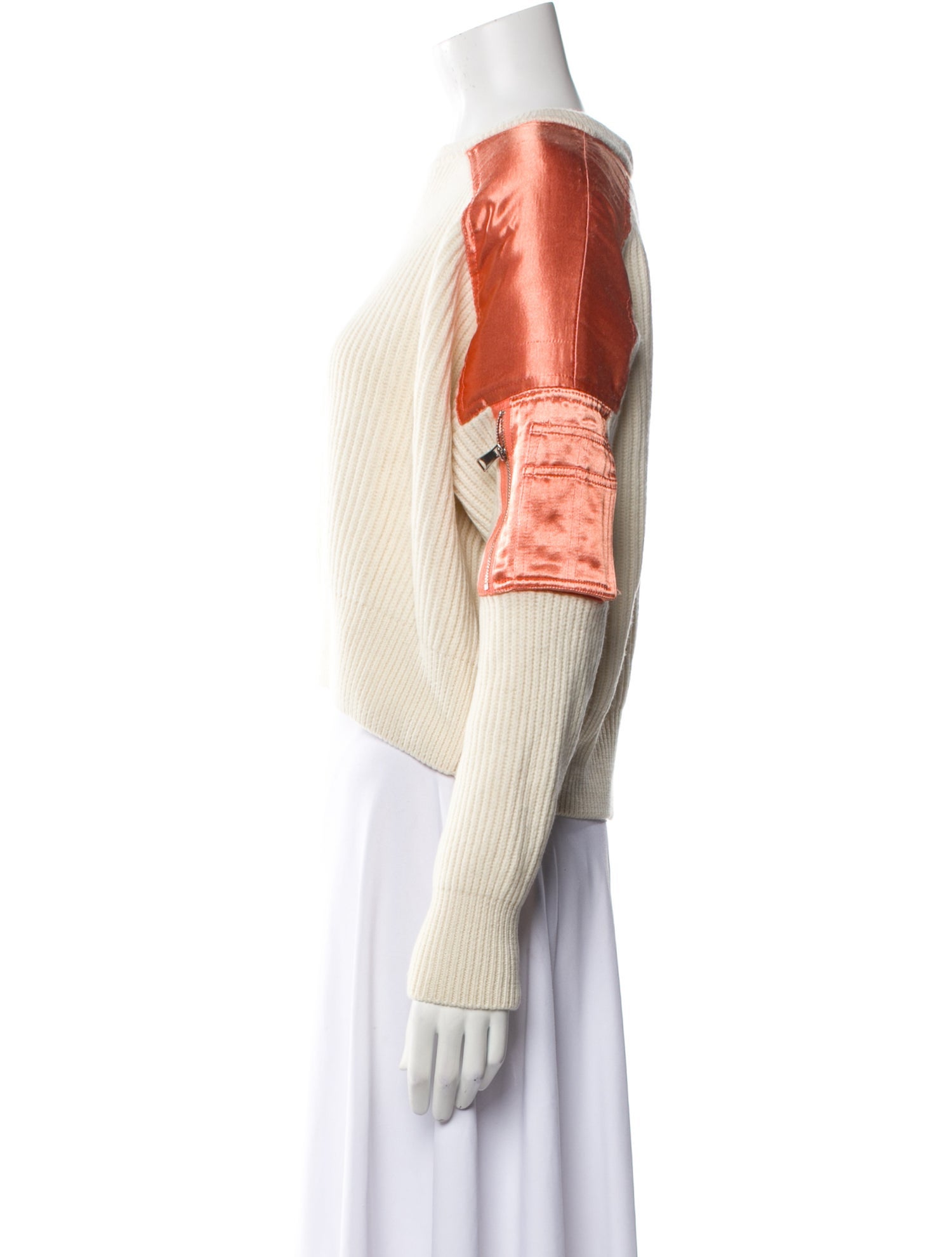 Maje x Schott Wool Striped Sweater