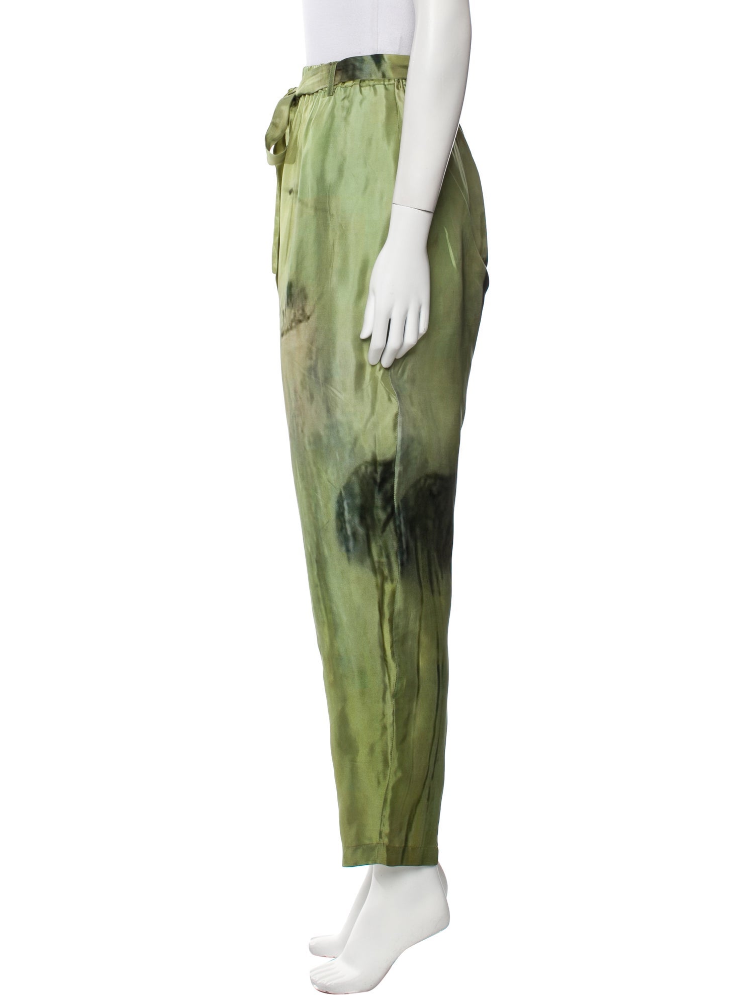 Masnada Printed Straight Leg Pants