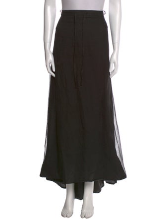 Masnada Ruffle Embellishment Long Skirt