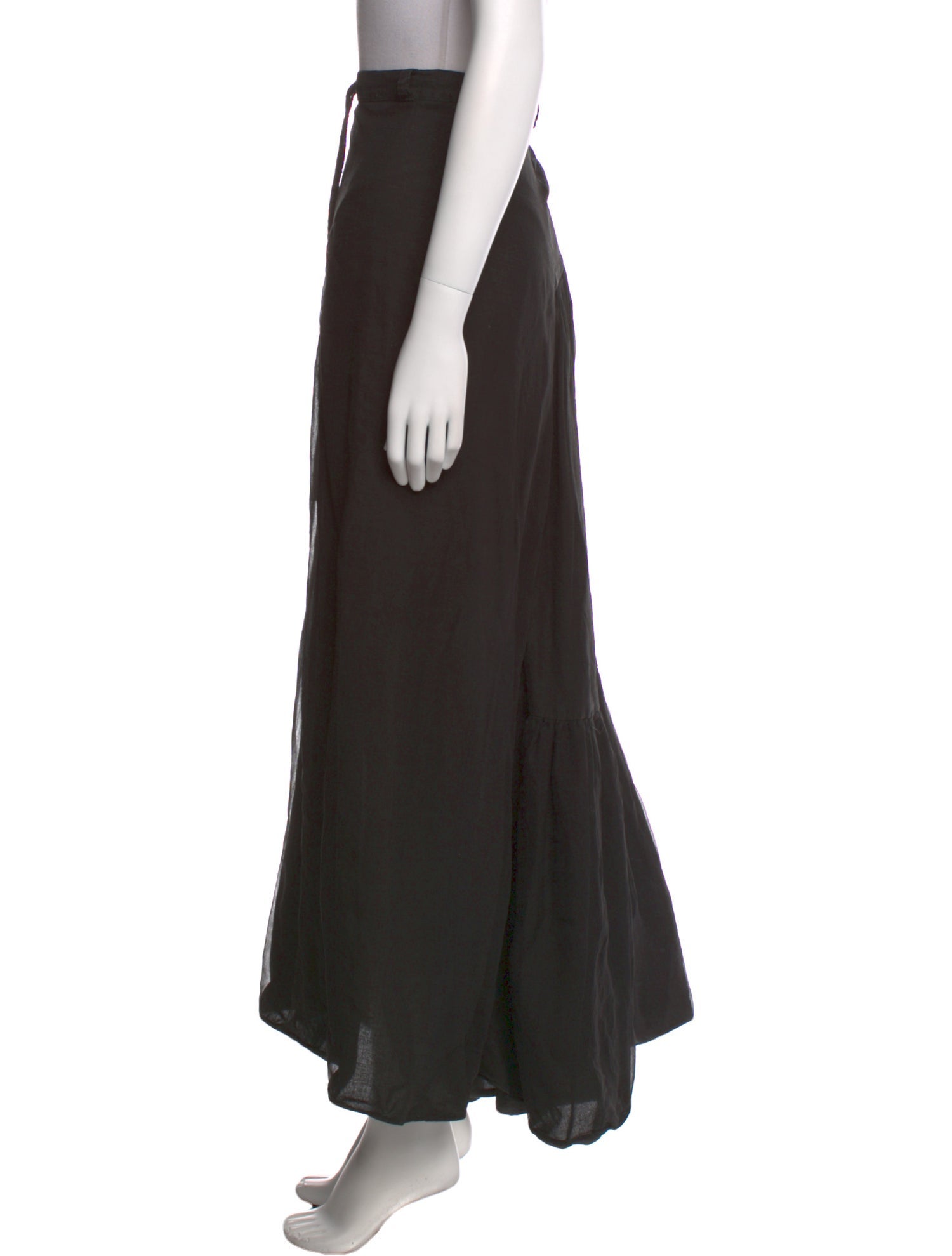 Masnada Ruffle Embellishment Long Skirt