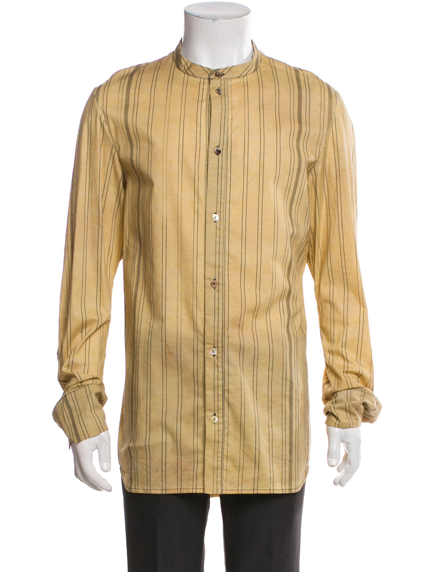 Masnada Striped Long Sleeve Shirt