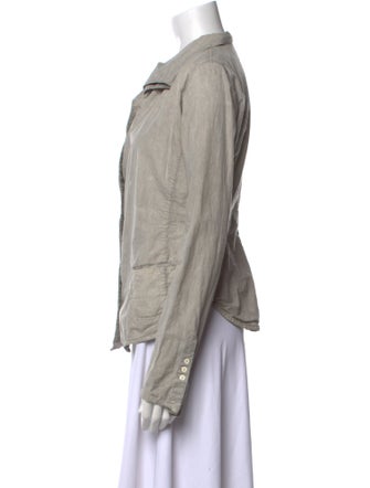 Masnada Long Sleeve Button-Up Top