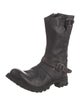Masnada Leather Moto Boots