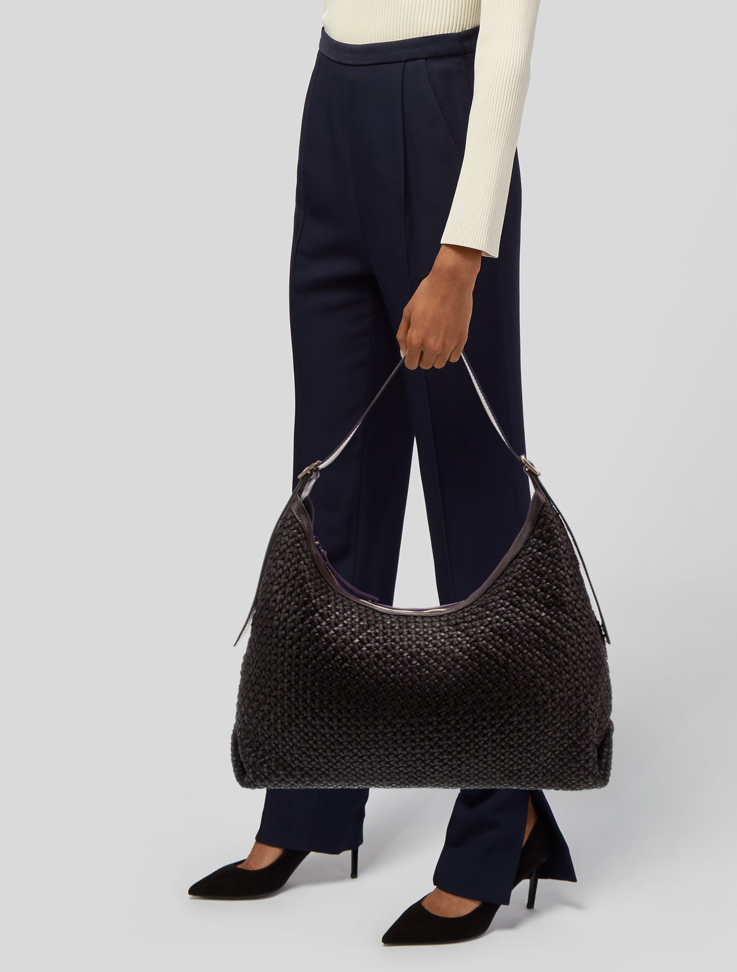 Massimo Palomba Leather Hobo