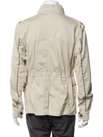 Mason's Graphic Print Utility Jacket