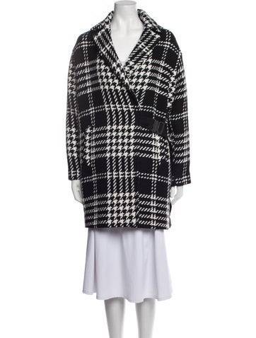 Mason's Coats Plaid Print Coat Us4, It40 | L