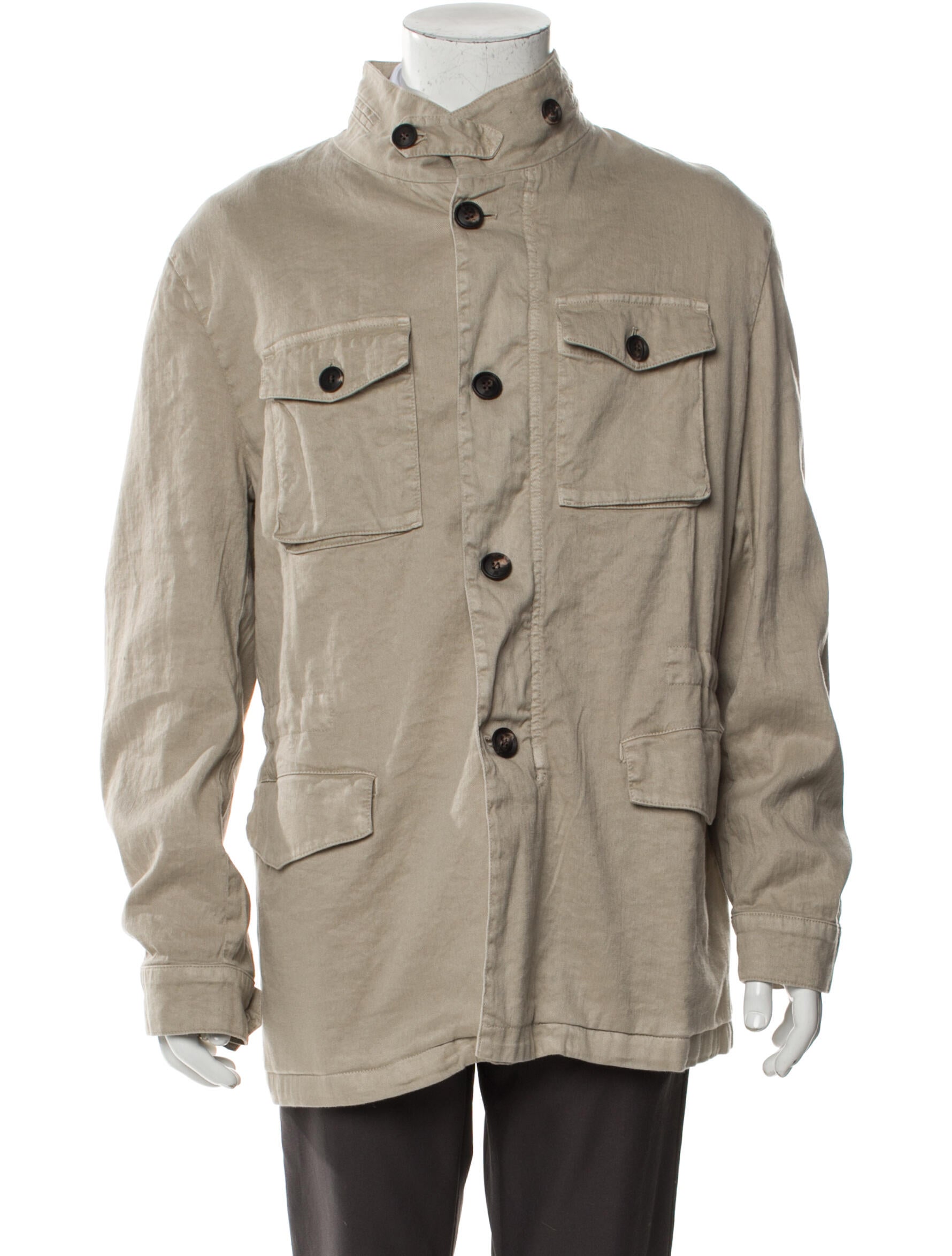 Mason's Linen Utility Jacket