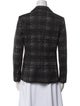 Mason's Plaid Print Blazer