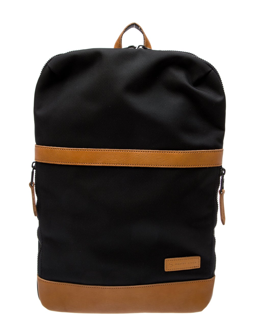Master-Piece Backpack Black Canvas Colorblock Pat… - image 1