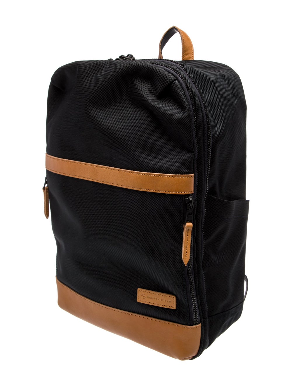 Master-Piece Backpack Black Canvas Colorblock Pat… - image 2
