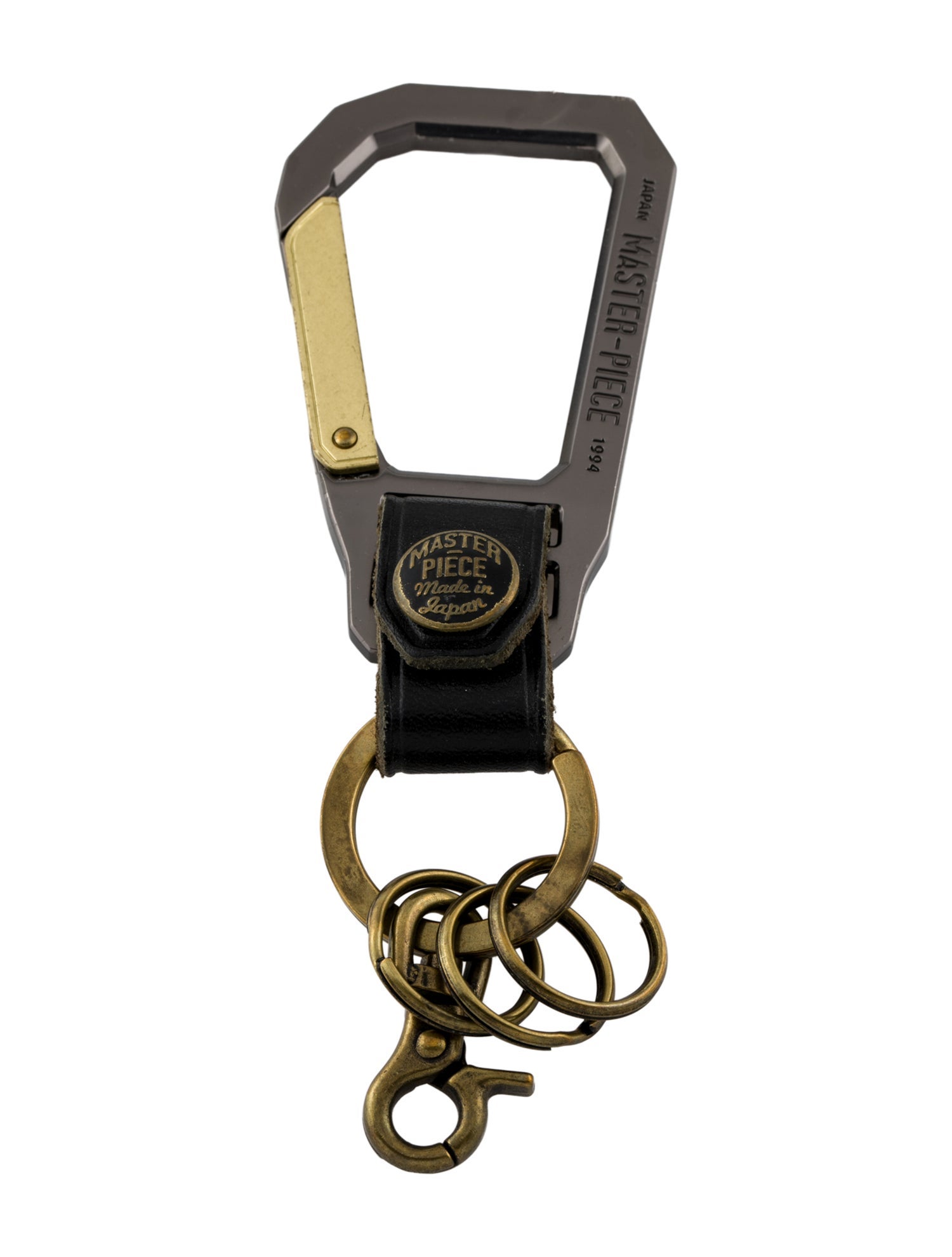 Master-Piece Metal Two-Toned Keychain