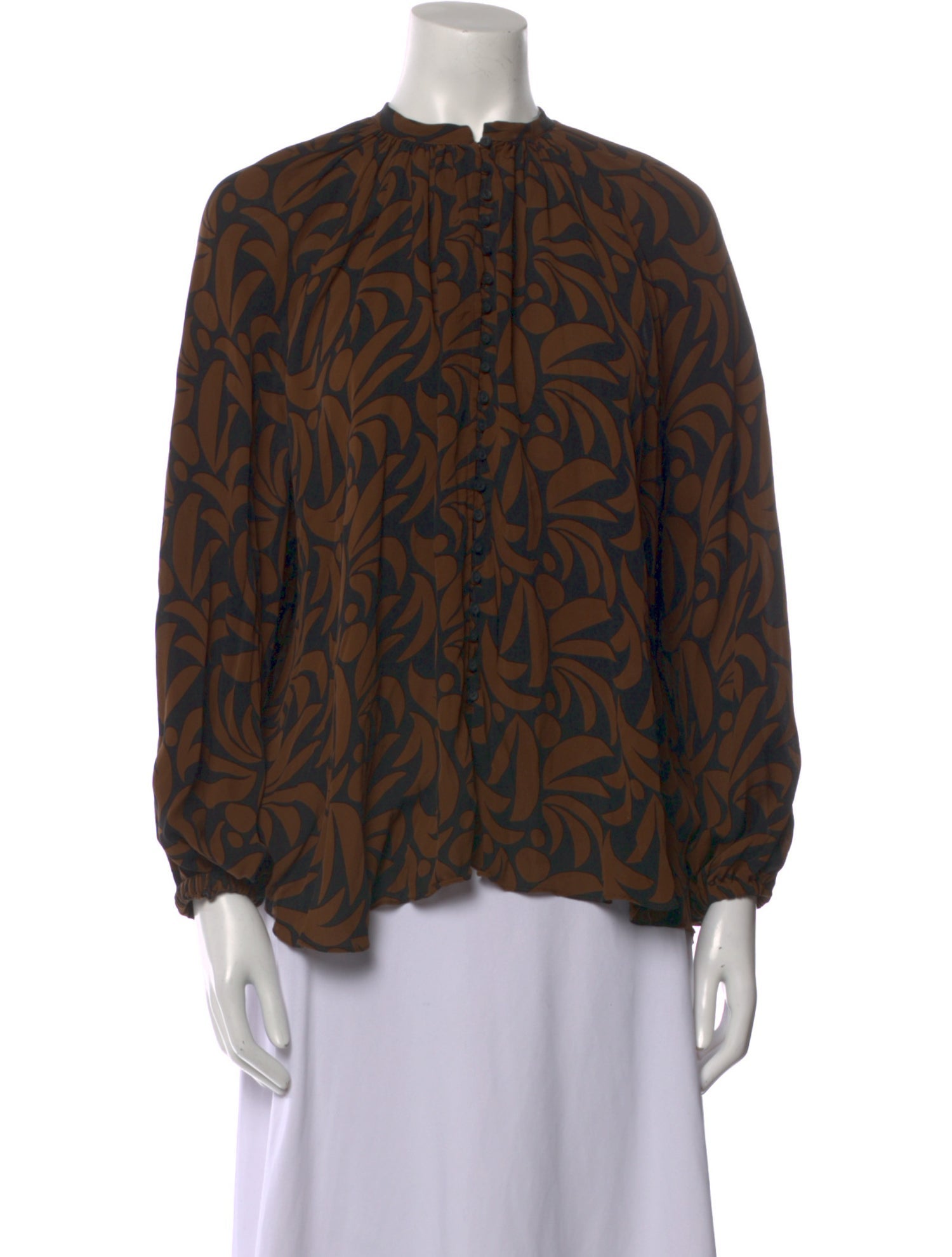 Matteau Silk Printed Blouse