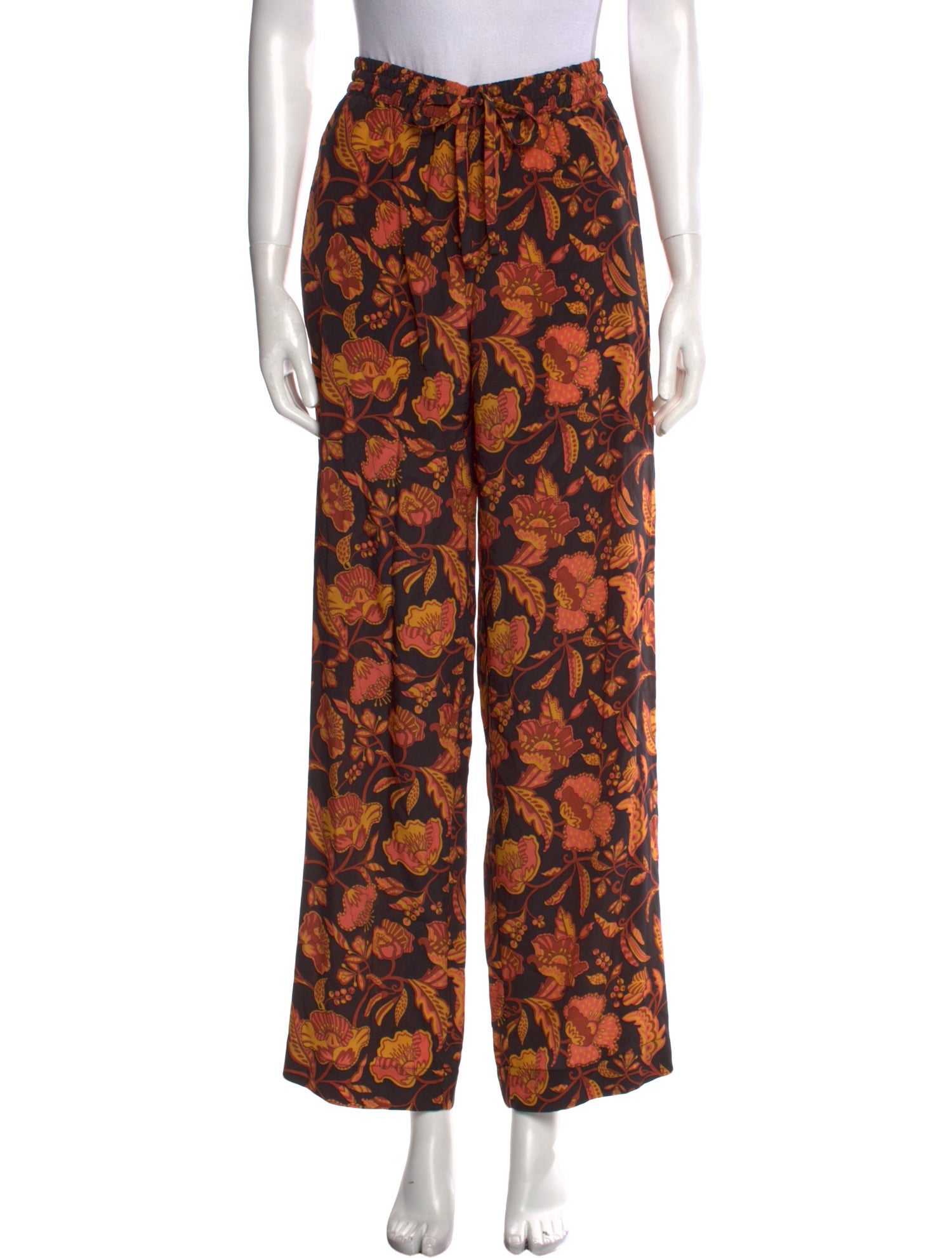 Matteau Silk Wide Leg Pants