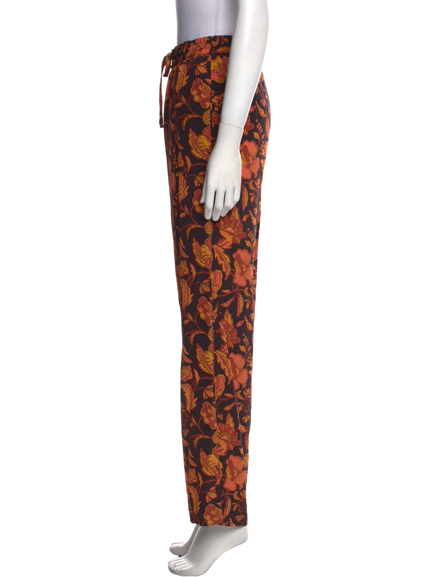 Matteau Silk Wide Leg Pants