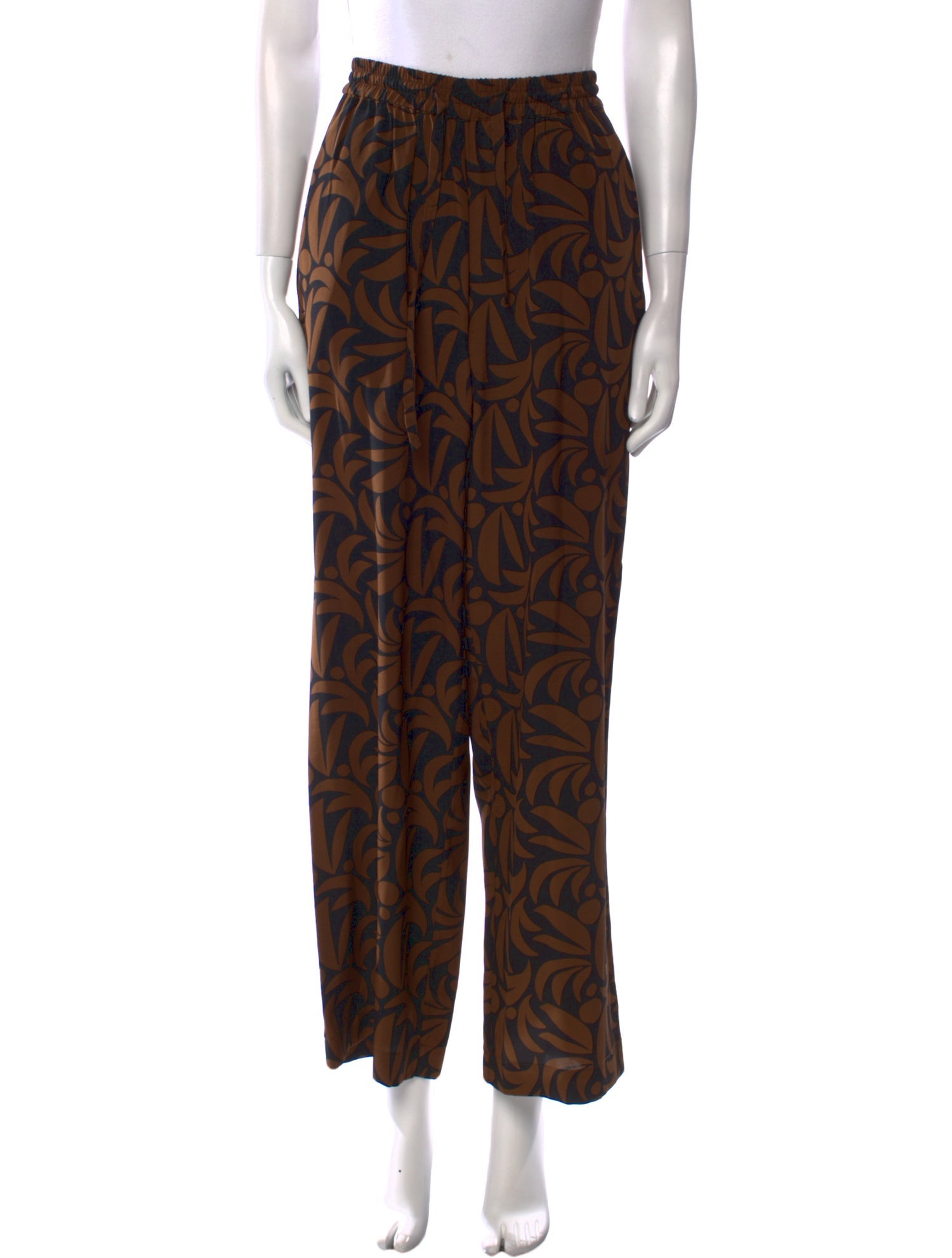 Matteau Silk Wide Leg Pants