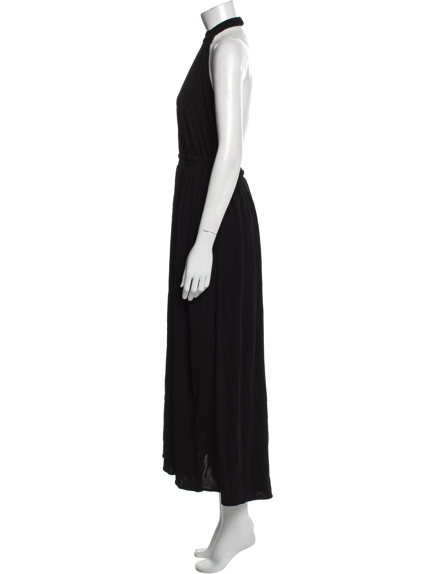 Matteau Mock Neck Midi Length Dress