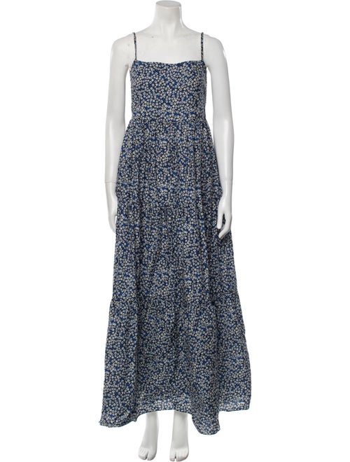 Matteau Floral Print Long Dress