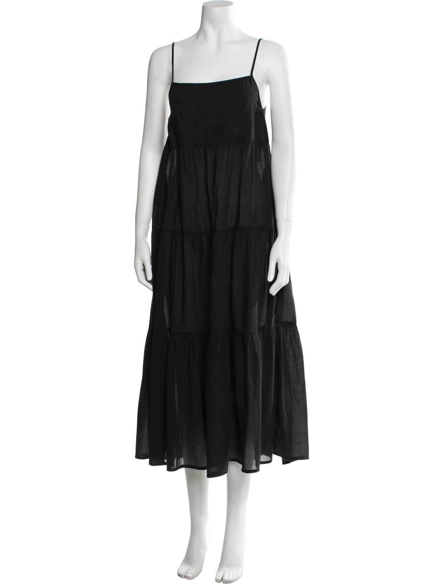 Matteau Square Neckline Long Dress