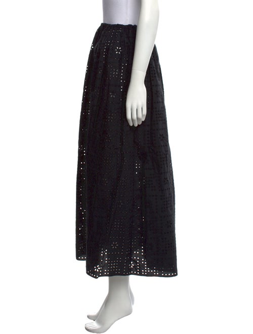 Matteau Lace Trim Embellishment Midi Length Skirt