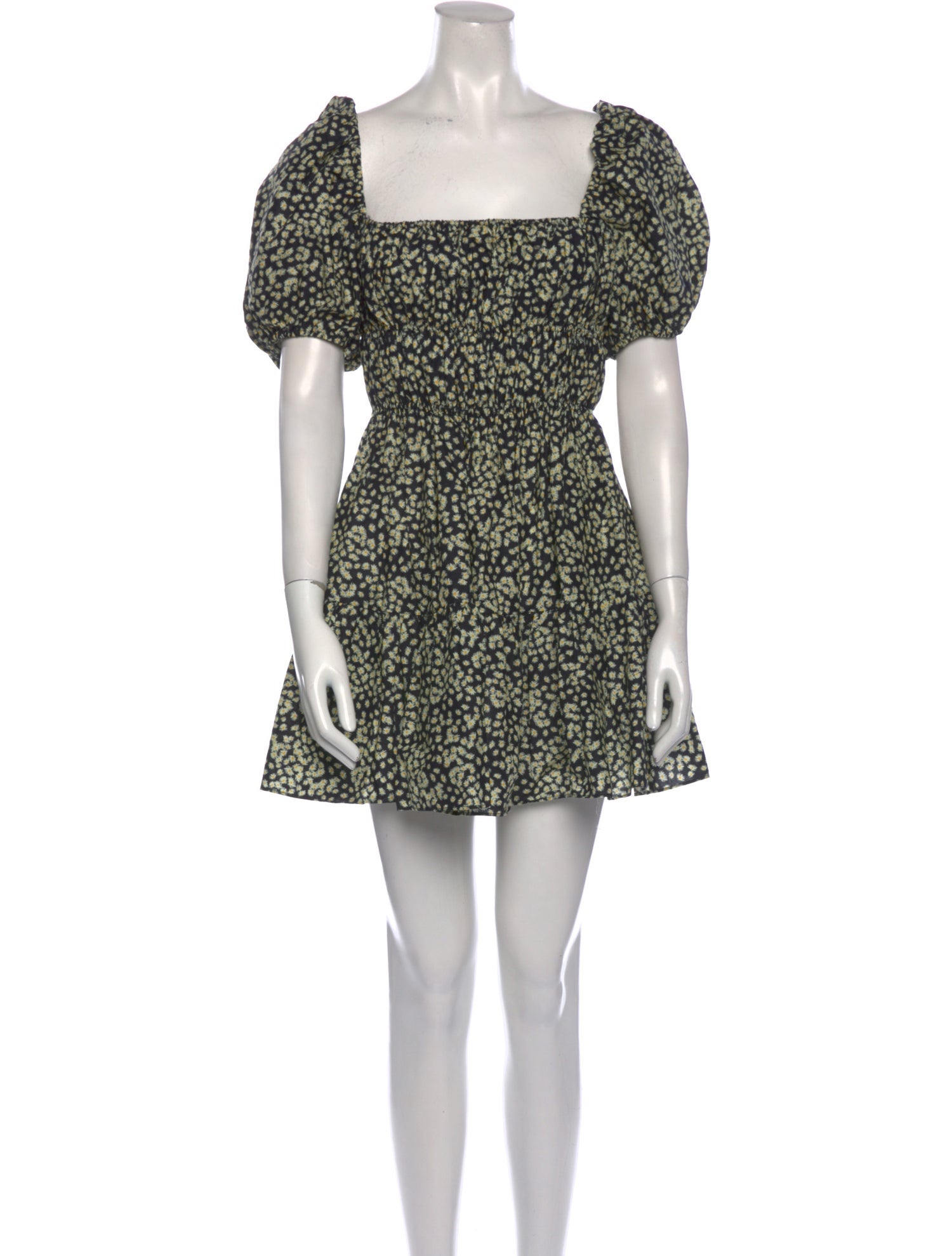 Matteau Floral Print Mini Dress