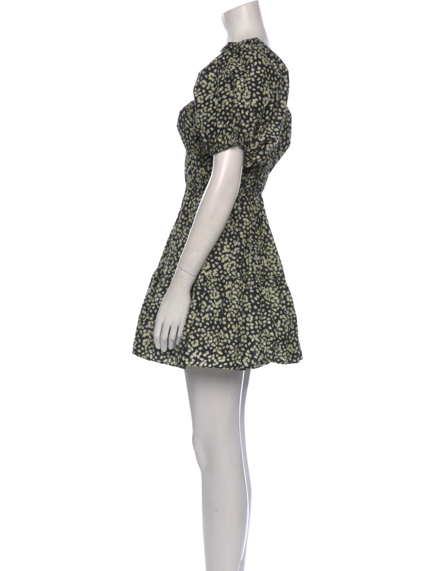 Matteau Floral Print Mini Dress