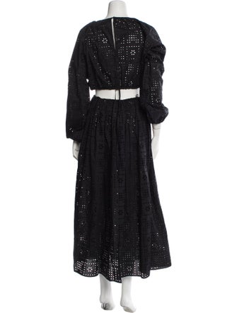 Matteau Lace Pattern Skirt Set