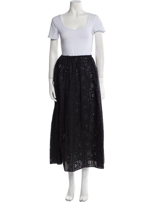 Matteau Lace Pattern Skirt Set