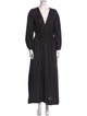 Matteau V-Neck Long Dress
