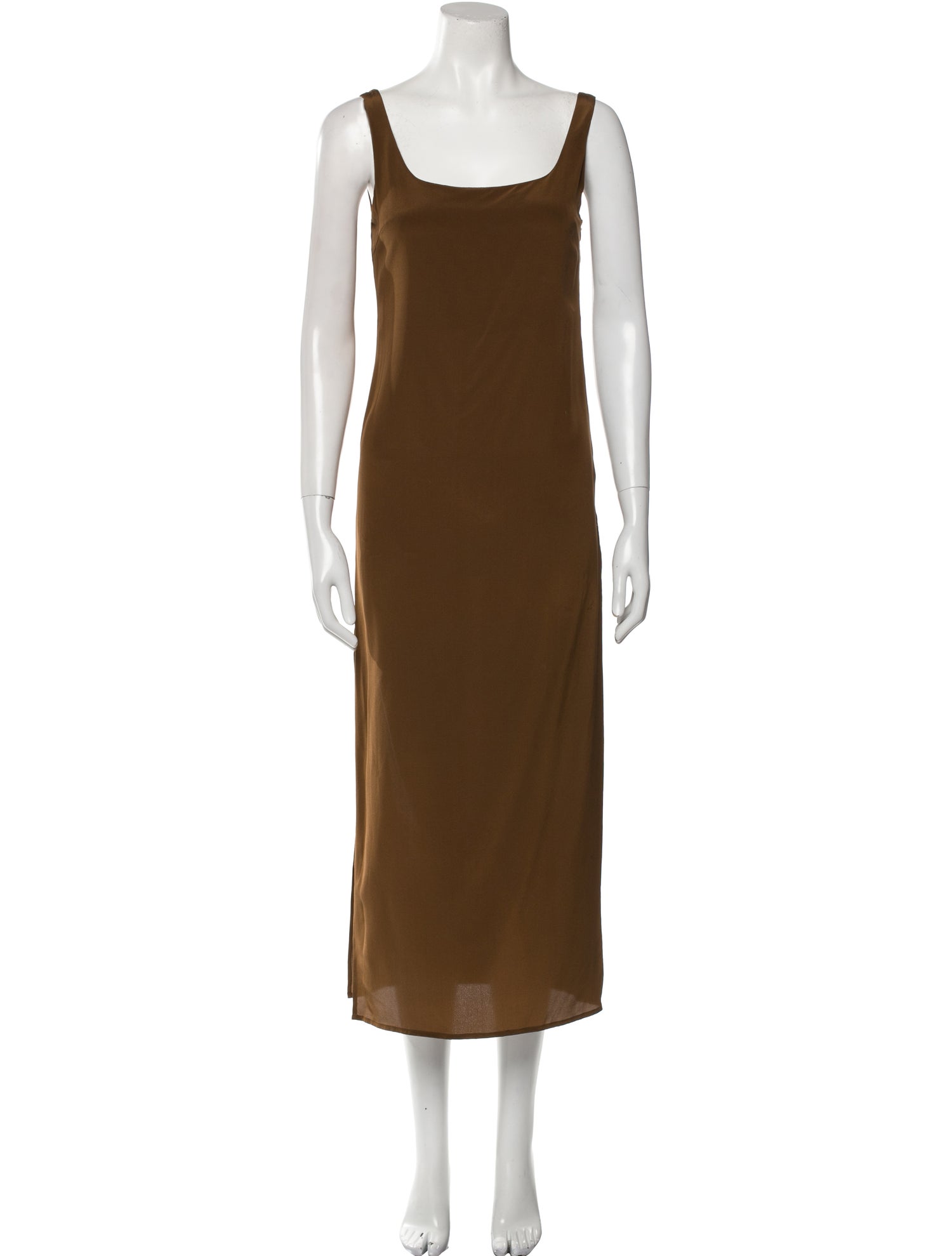 Matteau Scoop Neck Long Dress