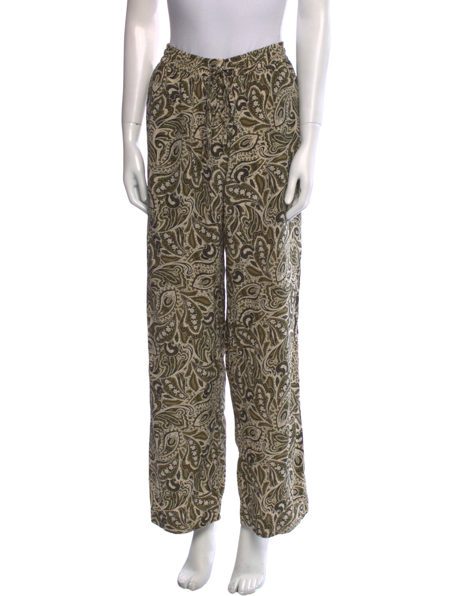 Matteau Silk Wide Leg Pants