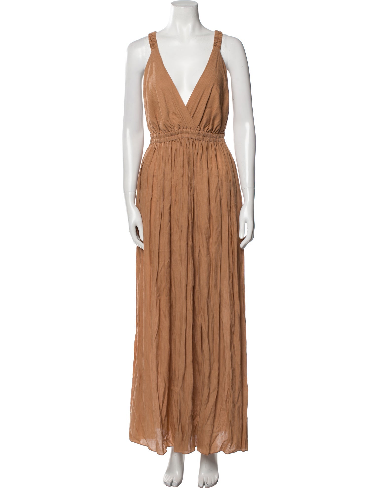 Matteau V-Neck Long Dress