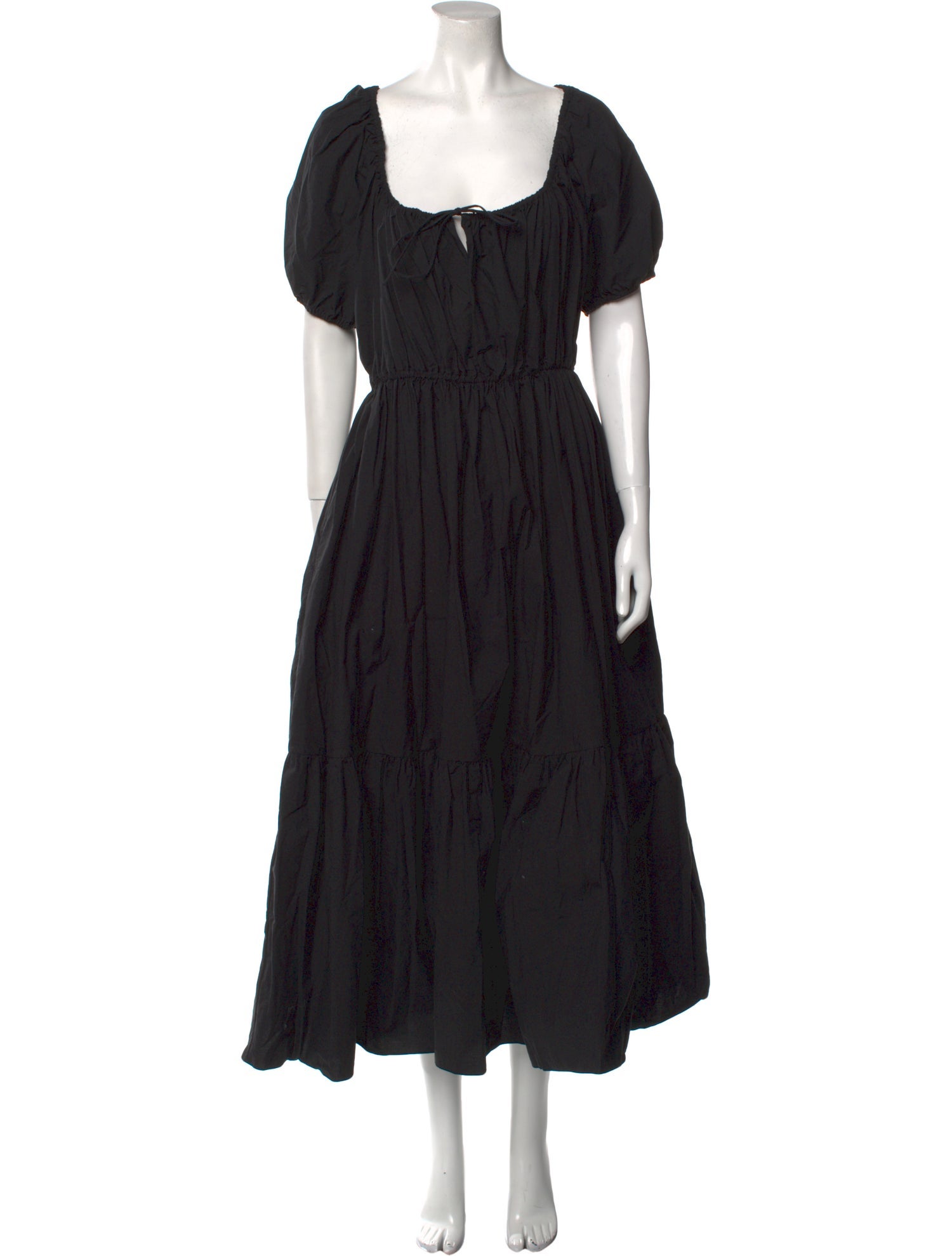 Matteau Square Neckline Long Dress