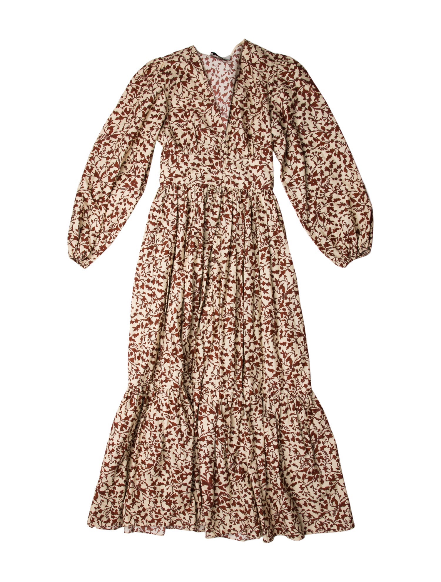 Matteau Printed Long Dress